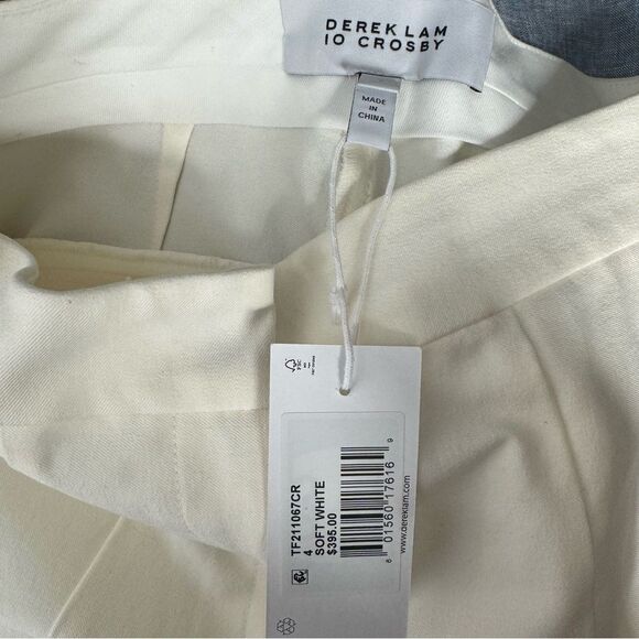 derek lam 10 crosby soft white pants size 4 - Picture 5 of 6